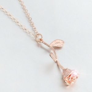 Necklace ROSE GOLD - The Rose Dainty